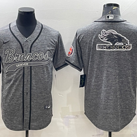 Men's Denver Broncos Gray Player Jersey1