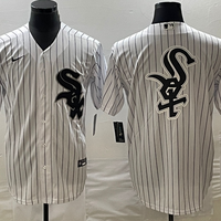 Men's Chicago White Sox White Home Replica Team Jersey1