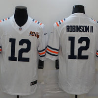 Men's Chicago Bears Allen Robinson II #12 White Game Jersey1