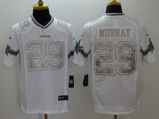 Men's Dallas Cowboys DeMarco Murray #29 White Game Jersey1