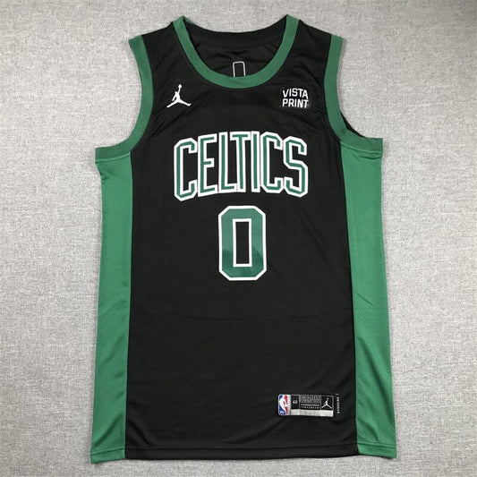 Jayson Tatum #0 Boston Celtics Black 2022/23 Statement Edition Swingman Jersey