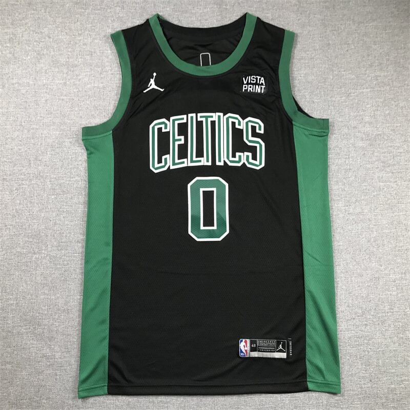 Jayson Tatum #0 Boston Celtics Black 2022/23 Statement Edition Swingman Jersey