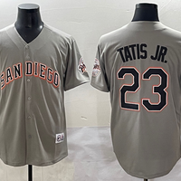 Men's San Diego Padres Fernando Tatis Jr. #23 Gray Replica Player Jersey