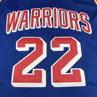 Men's Golden State Warriors Andrew Wiggins #22 Blue Swingman Jersey1