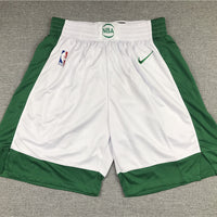 Men's Boston Celtics White/Green City Edition Basketball Shorts1