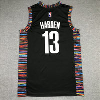 Men's Brooklyn Nets James Harden #13 NBA Black Fashion Jersey1 - City Edition