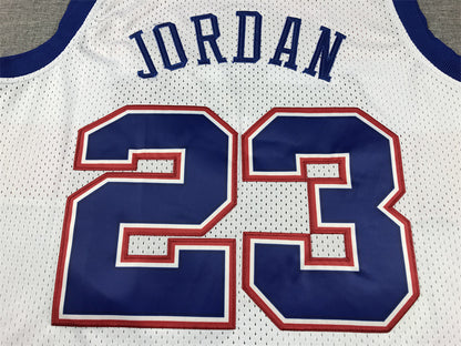 Men's Washington Wizards Michael Jordan #23 White Swingman Jersey1