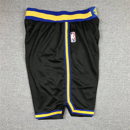 Men's Golden State Warriors Black City Edition Basketball Shorts1