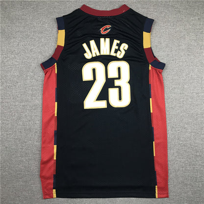 Men's Cleveland Cavaliers LeBron James 2008-09 Hardwood Classics Swingman Jersey1