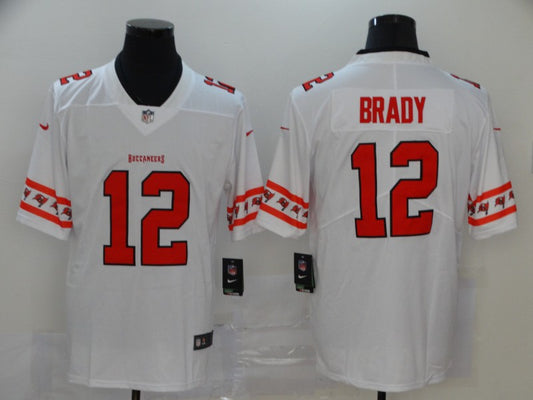 Men's Tampa Bay Buccaneers #12 Tom Brady White Player Game Jersey1