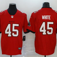 Men's Tampa Bay Buccaneers Devin White #45 Red Game Jersey1