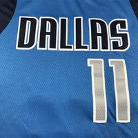 Men's Dallas Mavericks Kyrie Irving #11 Royal Fast Break Replica Jersey1 - Icon Edition