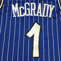 Men's Orlando Magic Tracy McGrady 2003-04 Blue Hardwood Classics Swingman Jersey1