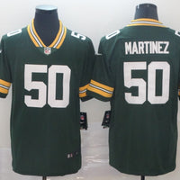 Men's Green Bay Packers Blake Martinez #50 Green Game Jersey1