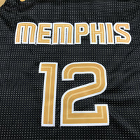 Men's Memphis Grizzlies Ja Morant #12 Black Select Series Swingman Jersey1