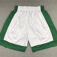 Men's Boston Celtics White/Green City Edition Basketball Shorts1