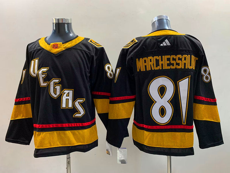 Men's Vegas Golden Knights Jonathan Marchessault #81 Black Breakaway Player Jersey1