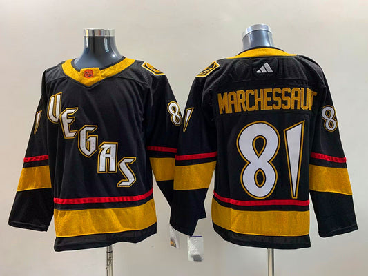Men's Vegas Golden Knights Jonathan Marchessault #81 Black Breakaway Player Jersey1