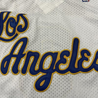 Men's Los Angeles Lakers Kobe Bryant 1996-97 White Hardwood Classics Authentic Jersey1