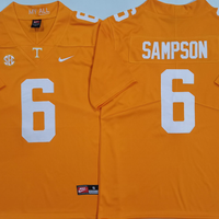 Men's Tennessee Volunteers Dylan Sampson #6 Orange Game Jersey