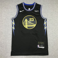 Men's Golden State Warriors Draymond Green #23 City Edition Black Classic Jersey1