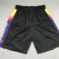 Men's Phoenix Suns Black New City Edition Basketball Shorts1