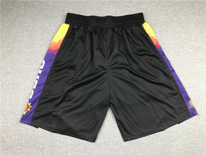 Men's Phoenix Suns Black New City Edition Basketball Shorts1