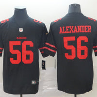 Men's San Francisco 49ers Kwon Alexander #56 Black Game Jersey1