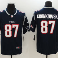 Rob Gronkowski New England Patriots Navy Jersey