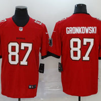 Men's Tampa Bay Buccaneers Rob Gronkowski #87 Red Game Jersey1