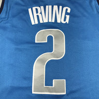 Men's Dallas Mavericks Kyrie Irving #2 Royal 2022/23 Fast Break Replica Jersey1 - Icon Edition