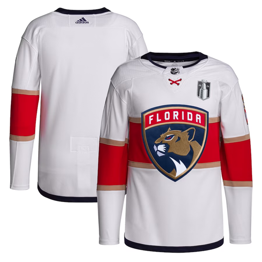 Men's Florida Panthers White Player Blank Jersey1