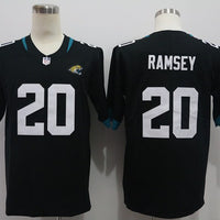 Men's Jacksonville Jaguars Jalen Ramsey #20 Black Game Jersey1