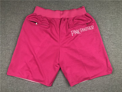 Men's Miami Heat Pink Panther Pink Basketball Shorts1