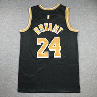 Men's Los Angeles Lakers Kobe Bryant #24 Black Select Series Swingman Jersey1