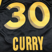 Men's Golden State Warriors Stephen Curry #30 Black 2023/24 Swingman Jersey1 - City Edition