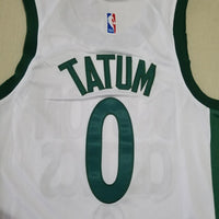 Men's Boston Celtics Jayson Tatum White Swingman Player Jersey1 - City Edition