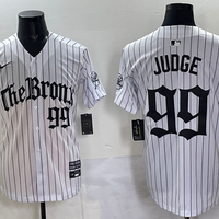 Men's New York Yankees Aaron Judge #99 White Alternate Player Game Jersey