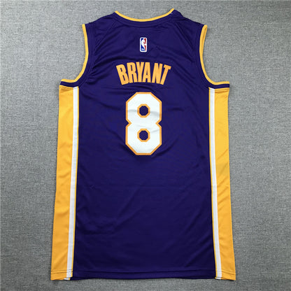Men's Los Angeles Lakers Kobe Bryant Purple #8 Swingman Player Jersey1