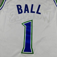 Men's Minnesota Timberwolves LaMelo Ball #1 White Swingman Jersey - Association Edition