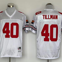 Men's Arizona Cardinals Pat Tillman Mitchell & Ness White Legacy Replica Jersey1