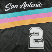 Men's San Antonio Spurs Dylan Harper #2 Black 2025/26 Swingman Jersey - City Edition