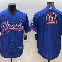 Men's New York Giants Blue Player Jersey1