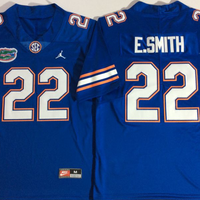 Men's Florida Gators Emmitt Smith #22 Royal Player Game Jersey