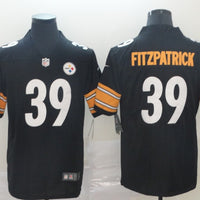 Men's Pittsburgh Steelers Minkah Fitzpatrick #39 Black Game Jersey1