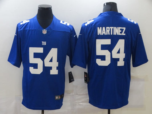 Men's New York Giants Blake Martinez #54 Blue Game Jersey1