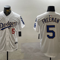 Freddie Freeman #5 Los Angeles Dodgers White Game Jersey - JerseysFreak