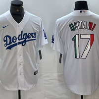 Men's Los Angeles Dodgers Shohei Ohtani White Player Jersey1