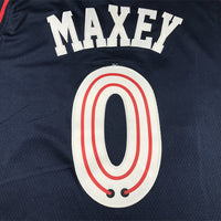 Men's Philadelphia 76ers Tyrese Maxey #0 Navy 2023/24 Swingman Jersey1 - City Edition