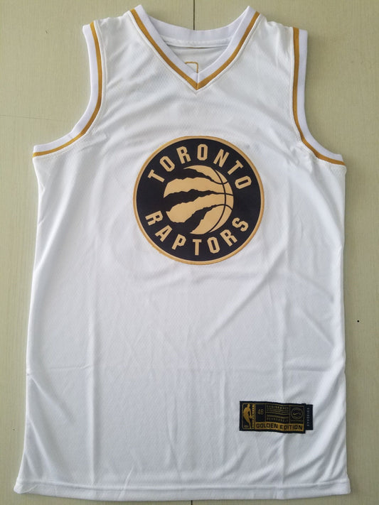 Men's Toronto Raptors Kyle Lowry White Swingman Player Jersey1